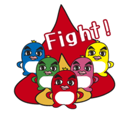 Penguin with thick lips sticker #4321926