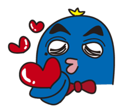 Penguin with thick lips sticker #4321933