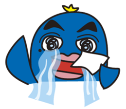 Penguin with thick lips sticker #4321935