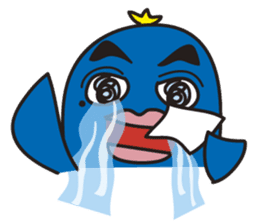 Penguin with thick lips sticker #4321935