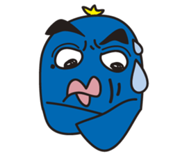 Penguin with thick lips sticker #4321936