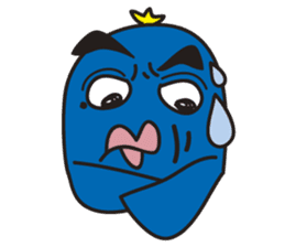 Penguin with thick lips sticker #4321936