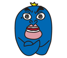 Penguin with thick lips sticker #4321938