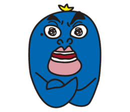 Penguin with thick lips sticker #4321938