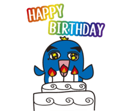 Penguin with thick lips sticker #4321943