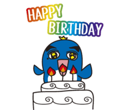 Penguin with thick lips sticker #4321943