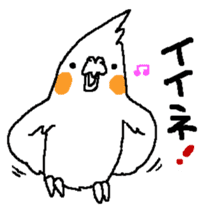 MARU the Cockatiel 2 sticker #4322465