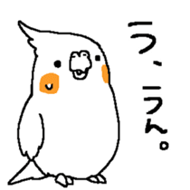MARU the Cockatiel 2 sticker #4322473