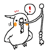 MARU the Cockatiel 2 sticker #4322479