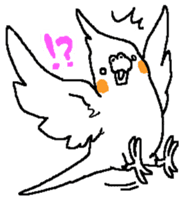 MARU the Cockatiel 2 sticker #4322483