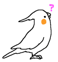 MARU the Cockatiel 2 sticker #4322489