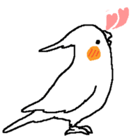 MARU the Cockatiel 2 sticker #4322491