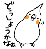 MARU the Cockatiel 2 sticker #4322492