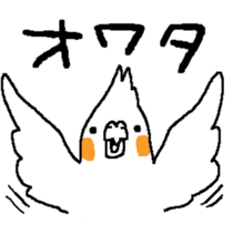 MARU the Cockatiel 2 sticker #4322499