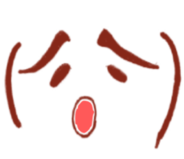 Face expression sticker #4322556