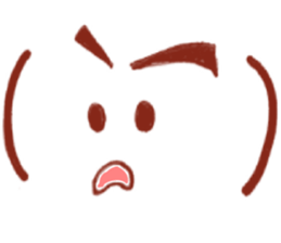 Face expression sticker #4322559