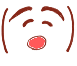 Face expression sticker #4322565