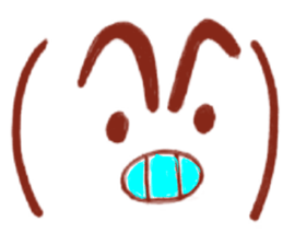 Face expression sticker #4322566