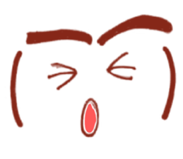 Face expression sticker #4322568