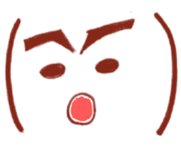 Face expression sticker #4322570