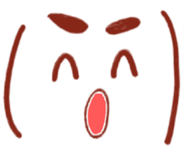 Face expression sticker #4322572