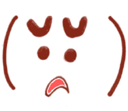 Face expression sticker #4322574