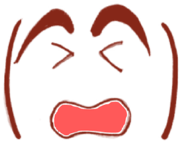 Face expression sticker #4322576