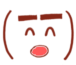 Face expression sticker #4322580