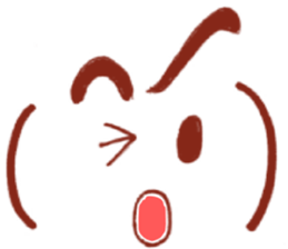 Face expression sticker #4322581