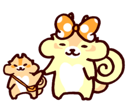 squirrel mam sticker sticker #4322671