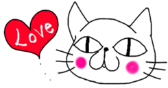 "NEKO CAT YAMADASAN" sticker #4323459