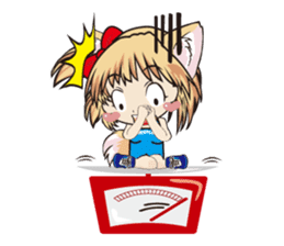 a fox "Konchan" Ver.4(Wrestling No Word) sticker #4323508