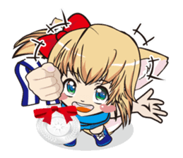 a fox "Konchan" Ver.4(Wrestling No Word) sticker #4323517