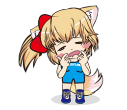 a fox "Konchan" Ver.4(Wrestling No Word) sticker #4323525