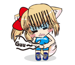 a fox "Konchan" Ver.4(Wrestling No Word) sticker #4323530