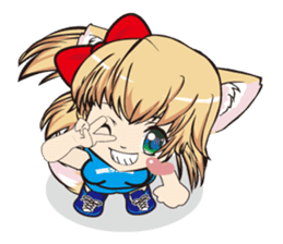 a fox "Konchan" Ver.4(Wrestling No Word) sticker #4323531