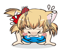 a fox "Konchan" Ver.4(Wrestling No Word) sticker #4323533