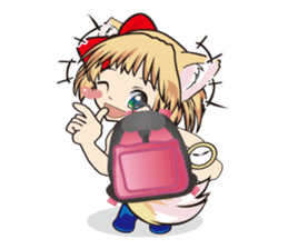 a fox "Konchan" Ver.4(Wrestling No Word) sticker #4323541