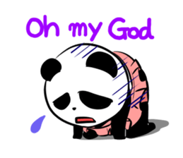 Panda's Nonnon sticker #4323595