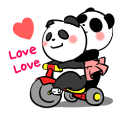 Panda's Nonnon sticker #4323598