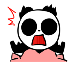 Panda's Nonnon sticker #4323603