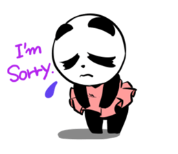 Panda's Nonnon sticker #4323606