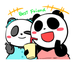 Panda's Nonnon sticker #4323609