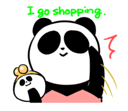 Panda's Nonnon sticker #4323612