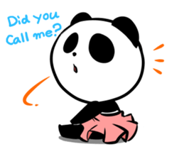 Panda's Nonnon sticker #4323619