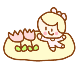 ponopono chan spring sticker #4323904