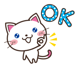 Neneko of the cat (English Ver.) sticker #4323945