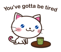 Neneko of the cat (English Ver.) sticker #4323951