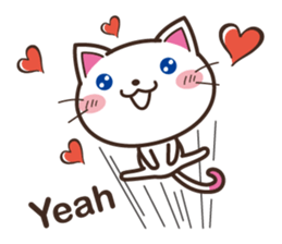 Neneko of the cat (English Ver.) sticker #4323953