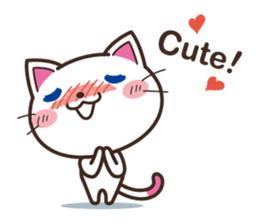 Neneko of the cat (English Ver.) sticker #4323955